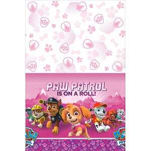 OBRUS PLAST.PINK PAW PATROL LET'S ROLL 138*183cm 674700