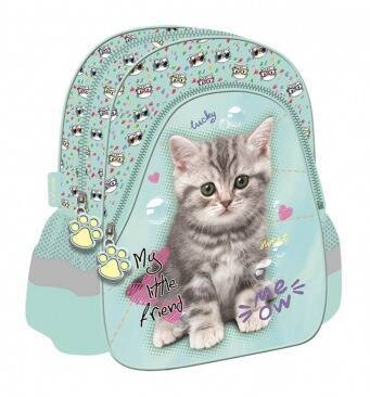 PLECAK PRZEDSZKOLNY D-1 MY LITTLE FRIEND MINT KITTY 668753