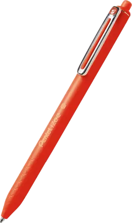 Pentel Długopis IZEE BX467-B czerwony 041104