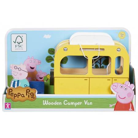 Peppa - Drewniany Kamper z Firgurką 073886