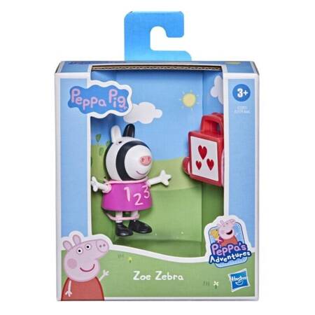 Peppa F2179/F2207 Zebra Zoe figurki przyjaciół 101077