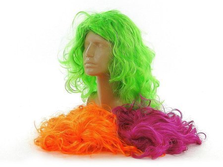 Peruka długie włosy mix kolorów 454125