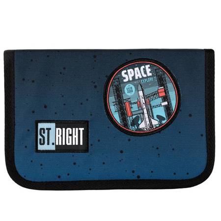 Piórnik Dwuklapkowy Bez Wyposażenia Stright Pc-03 Space Moon 653414