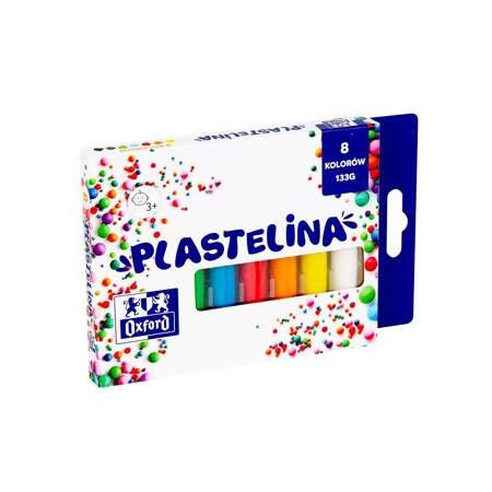 Plastelina 8kol Oxford 206713