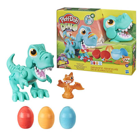 Play-Doh F1504 Ciastolina zestaw Przeżuwający Dino 795901