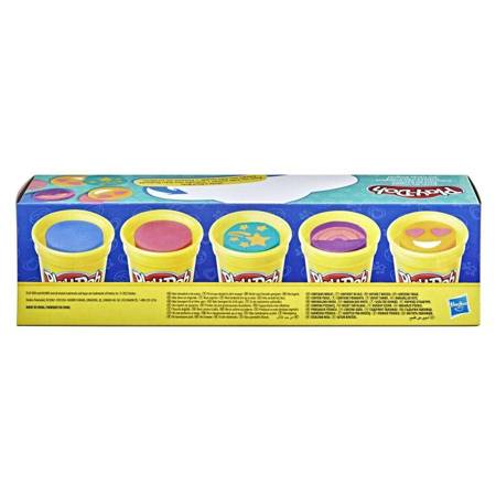 Play-Doh F4715 Ciastolina Zestaw Radosne kolory tuba 5-pak 981502