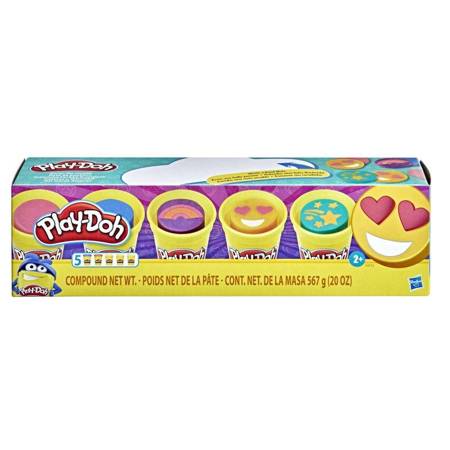 Play-Doh F4715 Ciastolina Zestaw Radosne kolory tuba 5-pak 981502