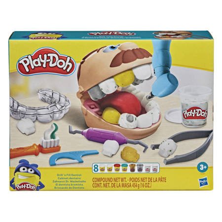 Play-doh f1259 ciastolina zestaw dentysta 