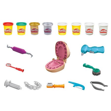 Play-doh f1259 ciastolina zestaw dentysta 