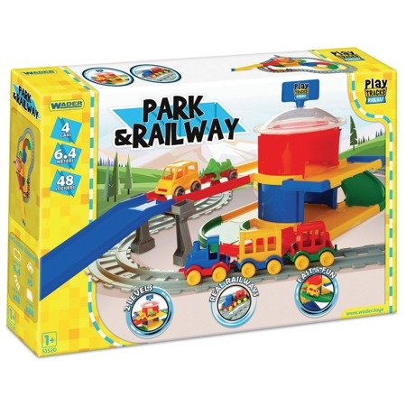 Play tracks railway - stacja kolejowa 51520 wader