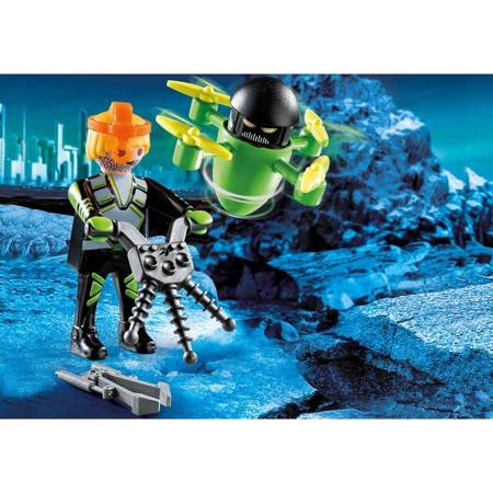 Playmobil 70248 Agent z dronem