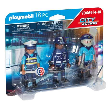 Playmobil 70669 zestaw figurek: policjanci