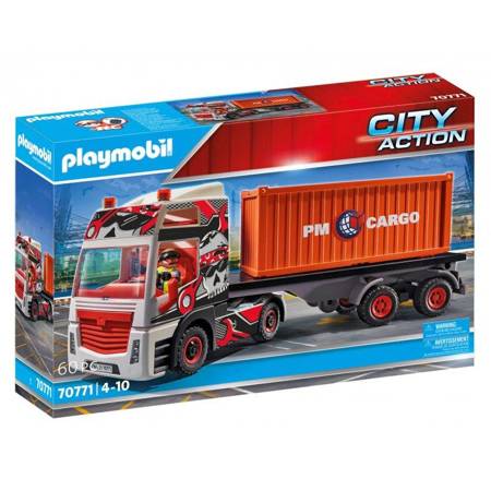 Playmobil 70771 Samochód ciężarowy z przyczepą 