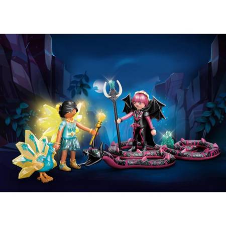 Playmobil 70803 Crystal Fairy i Bat Fairy z tajemniczymi zwierzętami