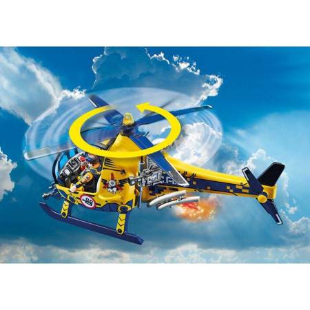 Playmobil 70833 Air Stuntshow Lotniczy pokaz kaskaderski Helikopter ekipy filmowej