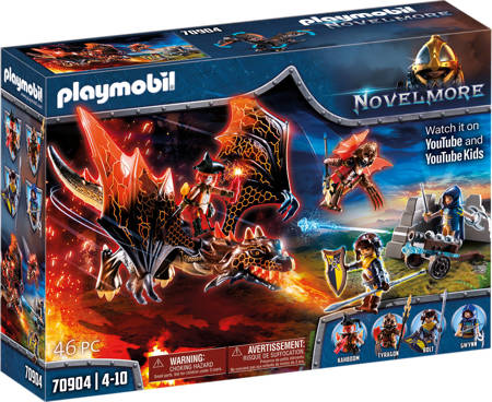 Playmobil 70904 Novelmore Atak smoka 709042