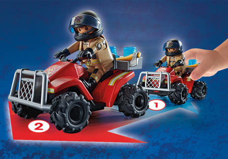 Playmobil 71090 Fire Rescue Quad