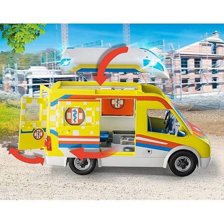 Playmobil 71202 Karetka pogotowia ze światłem i dźwiękiem