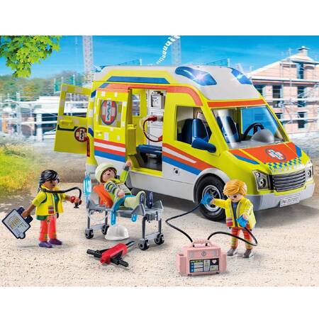 Playmobil 71202 Karetka pogotowia ze światłem i dźwiękiem