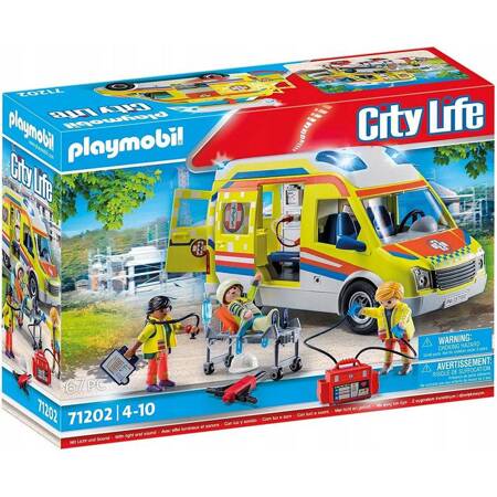 Playmobil 71202 Karetka pogotowia ze światłem i dźwiękiem