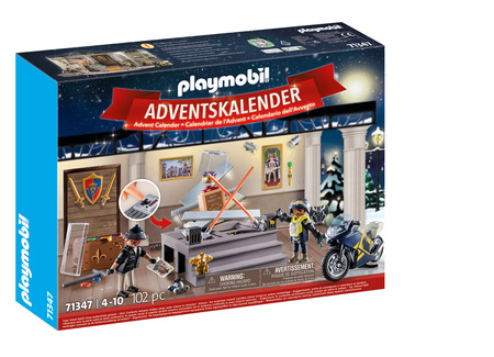 Playmobil 71347 Kalendarz adwentowy Policja Kradzież w muzeum 713476