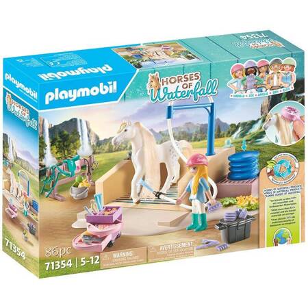 Playmobil 71354 Isabella i Lioness z myjnią dla koni 713544