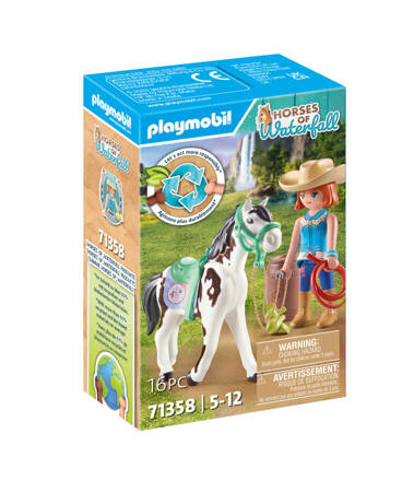 Playmobil 71358 Ellie i Sawdust ćwiczące western riding 713582