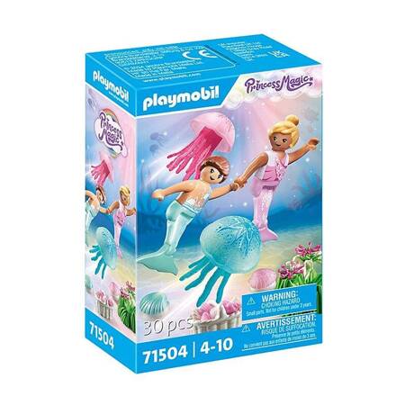 Playmobil 71504 Princess Magic Małe syrenki z meduzą 