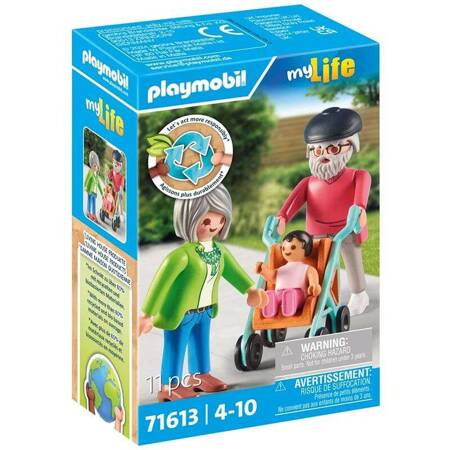 Playmobil 71613 Dziadkowie z wnukiem