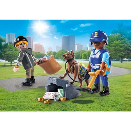 Playmobil 71731 Poszukiwania śladów z psem tropiącym 717313