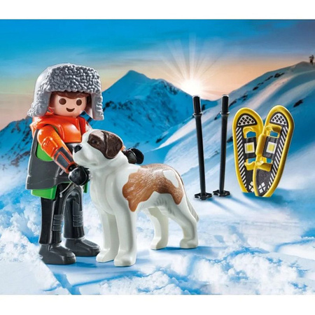 Playmobil 71741 Narciarz z bernardynem 717412