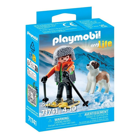 Playmobil 71741 Narciarz z bernardynem 717412