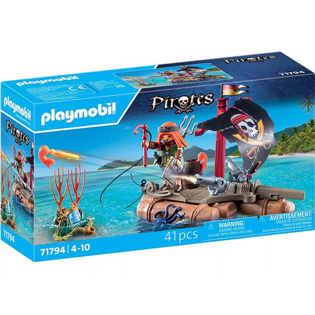 Playmobil 71794 Piracka tratwa ze skarbem 717948