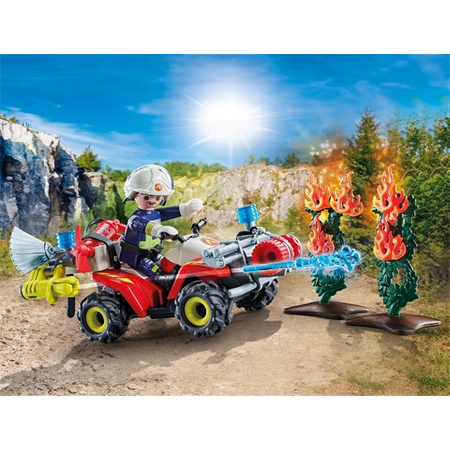 Playmobil 71825 Quad straży pożarnej w akcji 718259