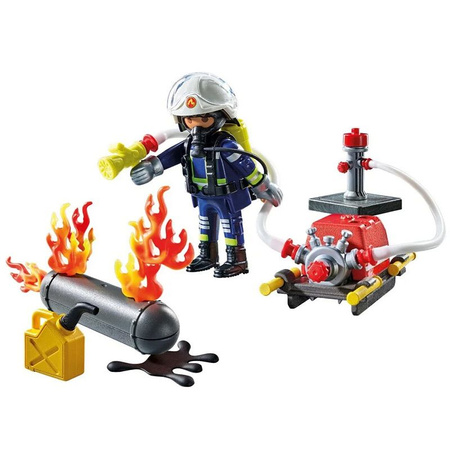 Playmobil 71826 Strażak z pompą wodną 718266