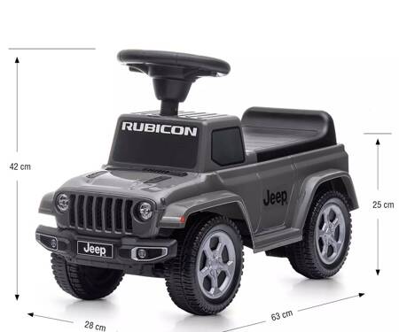 Pojazd Jeep Rubincon Gladiator Grey 128505