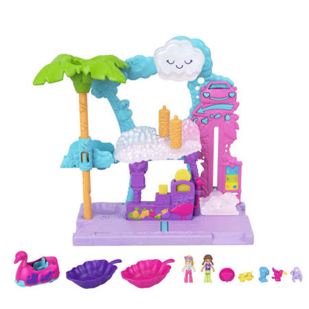 Polly Pocket HHJ05 Flamingowa myjnia 068258