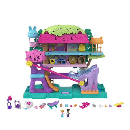 Polly Pocket HHJ06 Domek na drzewie 068272