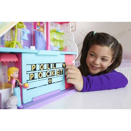 Polly Pocket HHX78 3 poziomowe centrum zabaw 079216