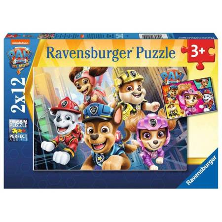 Puzzle Ravensburger 2x12el Psi Patrol Movie 051519