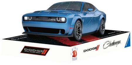 Puzzle Ravensburger 3D Pojazdy Dodge Challenger SRT 112838