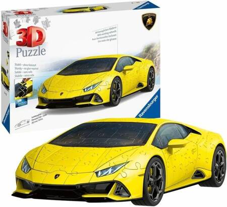 Puzzle Ravensburger 3D Pojazdy Lamborghini Huracan 115624