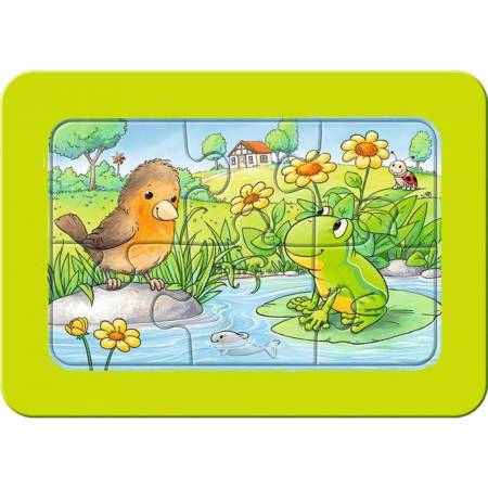 Puzzle Ravensburger 3x6el Małe zwierzeta domowe 051380