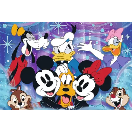 Puzzle Trefl 100 W świecie Disney jest wesoło 164626