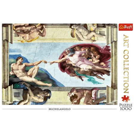 Puzzle Trefl 1000 Art Collection Stworzenie Adama 105902