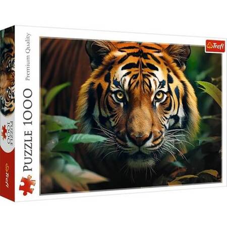 Puzzle Trefl 1000 Dziki Tygrys 107982