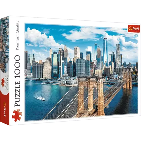 Puzzle Trefl 1000 Most Brookliński Nowy Jork USA 107258