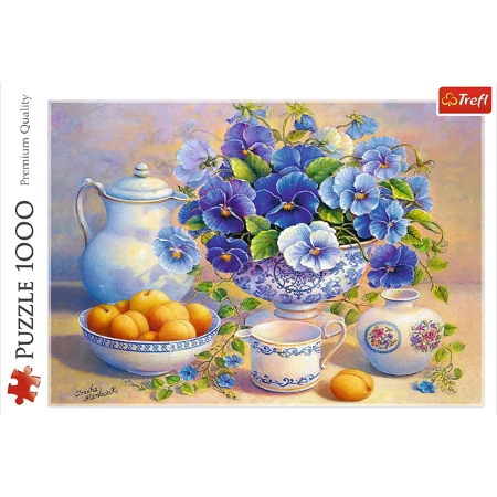 Puzzle Trefl 1000 Niebieski bukiet 104660