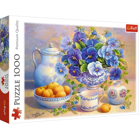 Puzzle Trefl 1000 Niebieski bukiet 104660