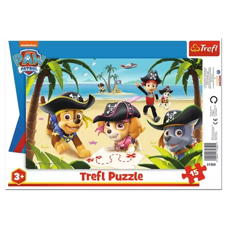 Puzzle Trefl 15 ramkowe Przyjaciele z Psiego Patrolu 313505